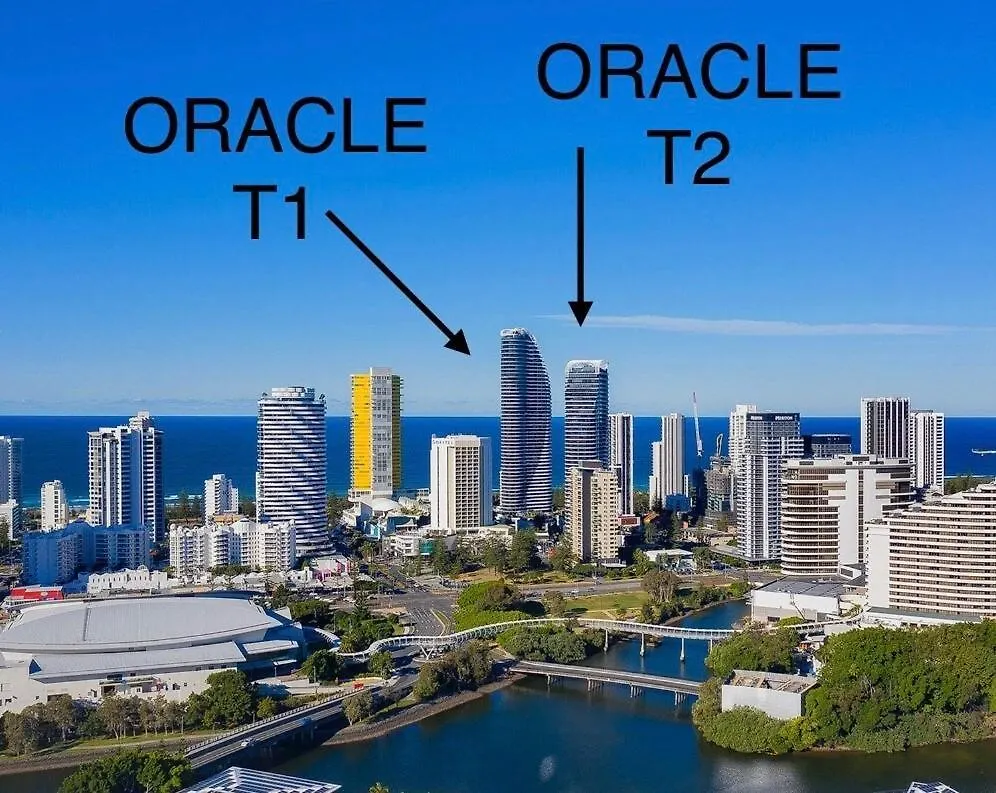 Lägenhet Beach Front Haven At Oracle 11407 Guldkusten Australien